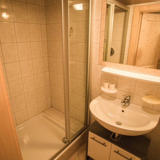 Ferienwohnung "Buche" Badezimmer