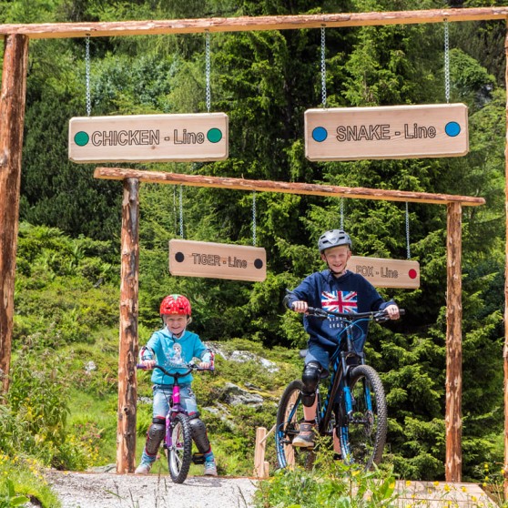 Junior Trail Park Reiteralm, Start © Reiteralm Bergbahnen Grünwald - Presse Schladming-Dachstein